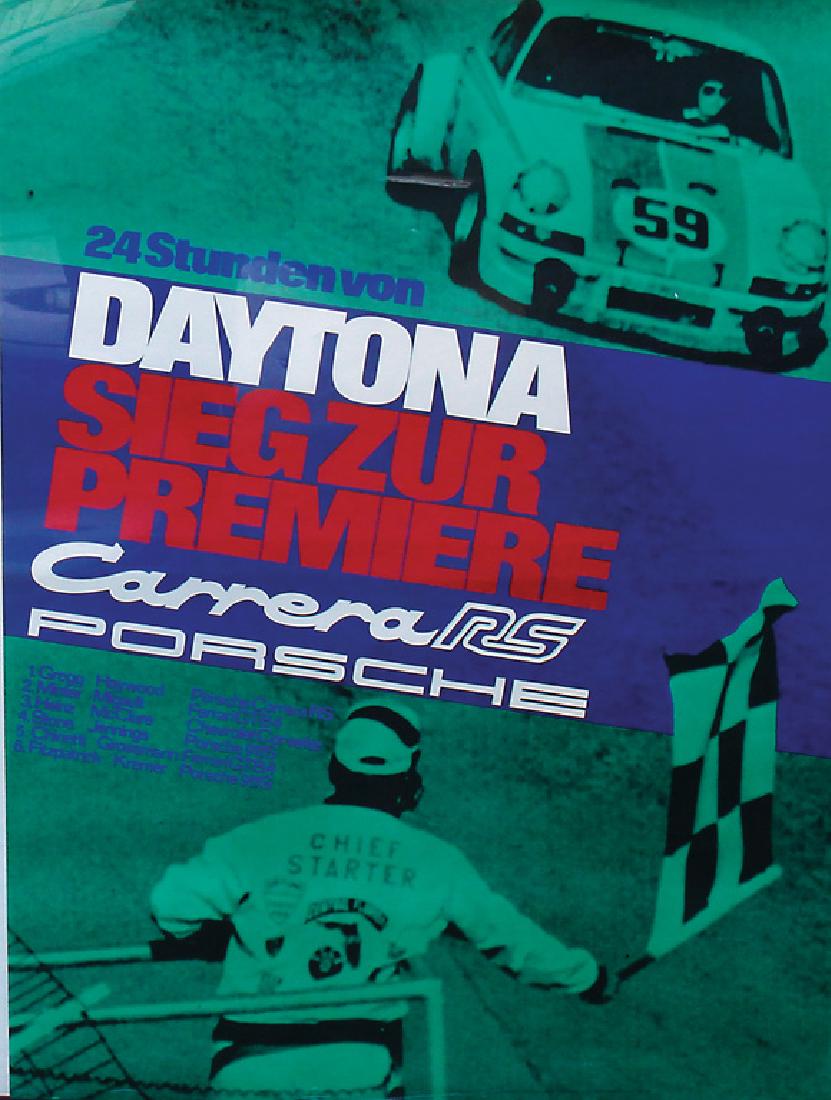 PORSCHE 1973, racing poster "24 Stunden von (1 of 1)