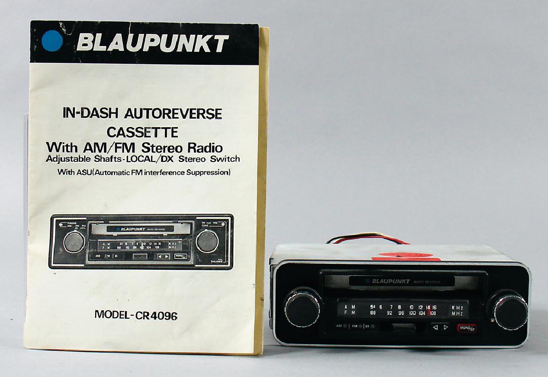 BLAUPUNKT Radio model CR4096, part number 23386844, (1 of 1)