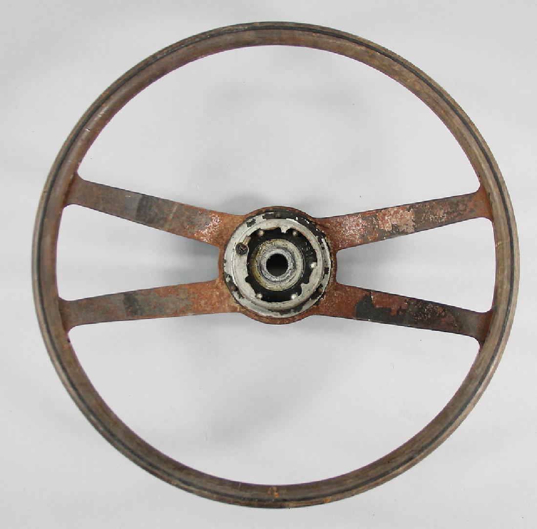 PORSCHE Early 911 wood steering wheel on a Porsche 911: PORSCHE Early 911 wood steering wheel on a Porsche 911 construction year 1965, unrestored original condition, the reverse of the steering wheel with notches for a better grip German Description PORSCH
