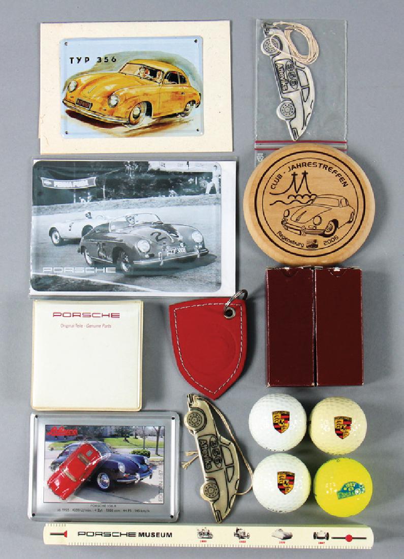 PORSCHE Mixed lot of 15 pieces, promotional gifts, golf (1 of 1)