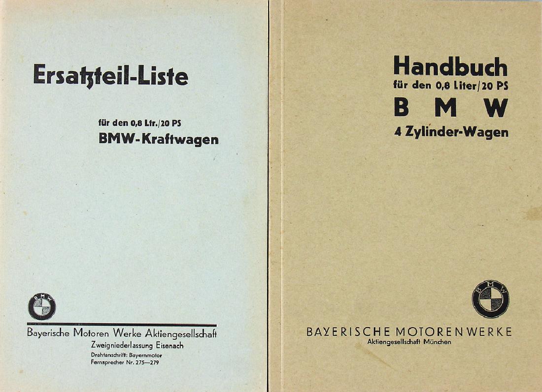 BMW Mixed lot with 2 pieces, No. 1: 1933, replacement (1 of 1)