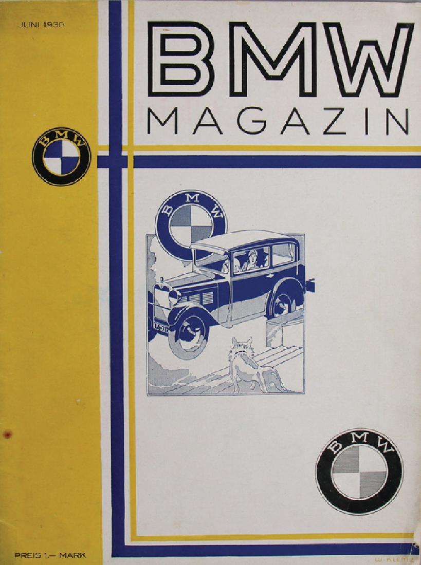 BMW 1x BMW magazine June 1930-"Die Zeitschrift fÃ¼r (1 of 1)
