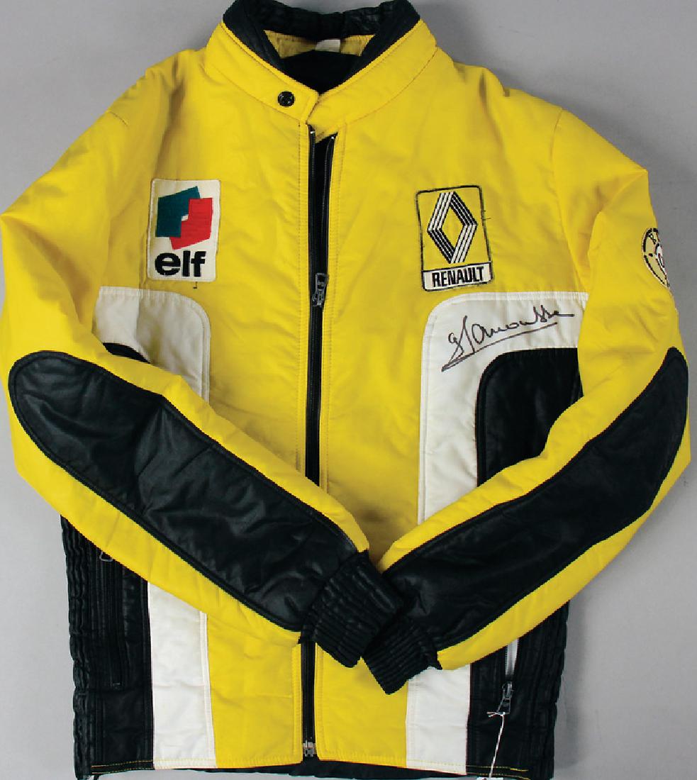 GERARD LARROUSSE Original team jacket by Renault, worn (1 of 1)