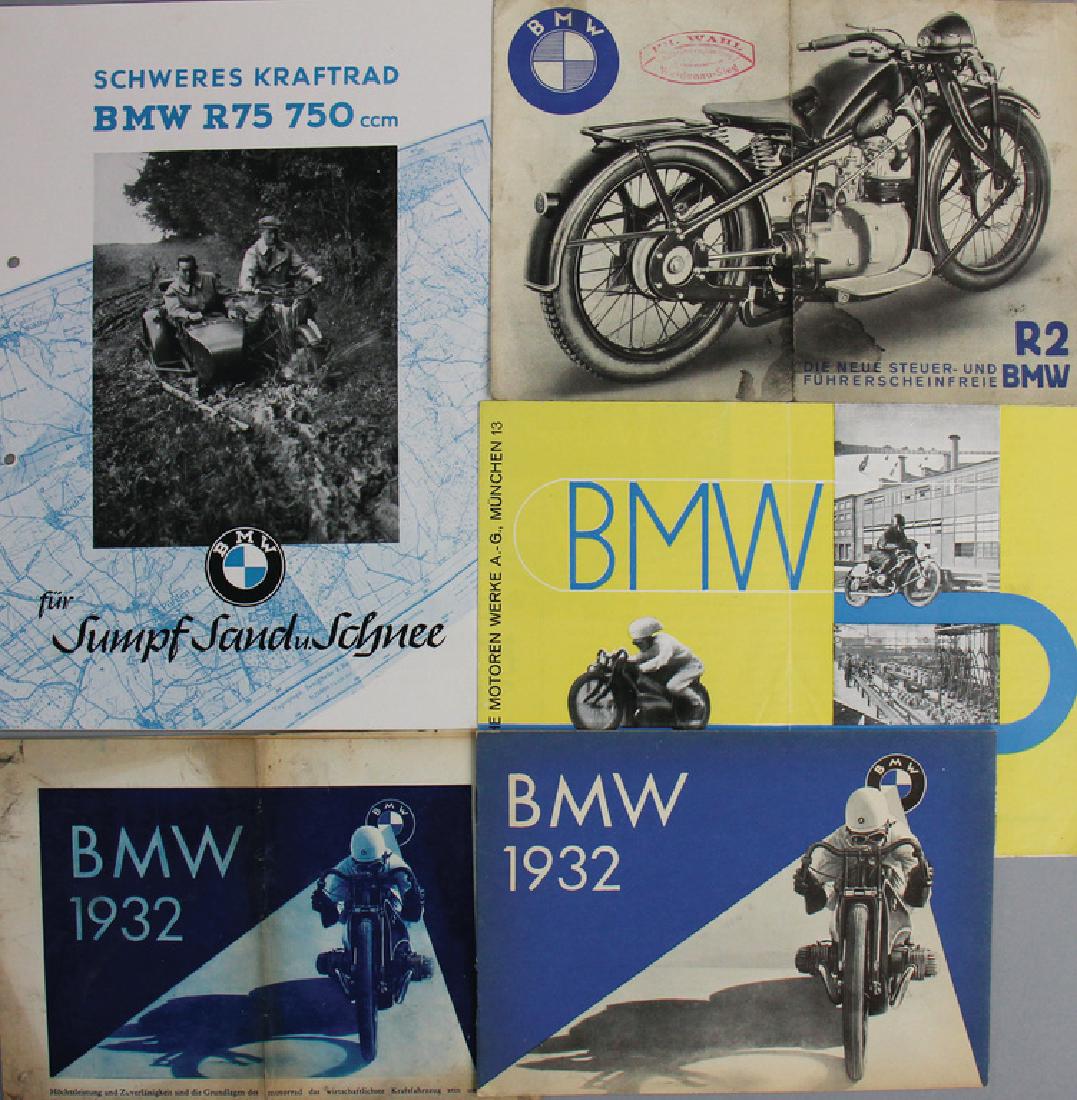 BMW Mixed lot of 5 pieces, No. 1: brochure BMW 1932 (1 of 1)