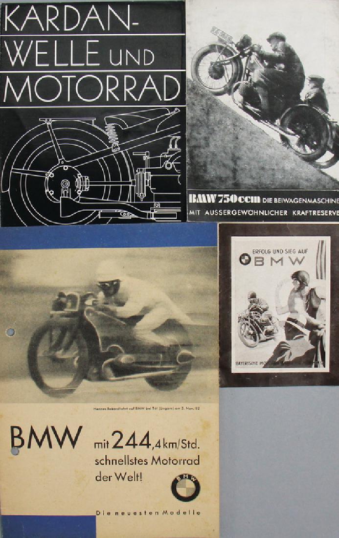 BMW Mixed lot of 4 pieces, No. 1: small fold-out (1 of 1)