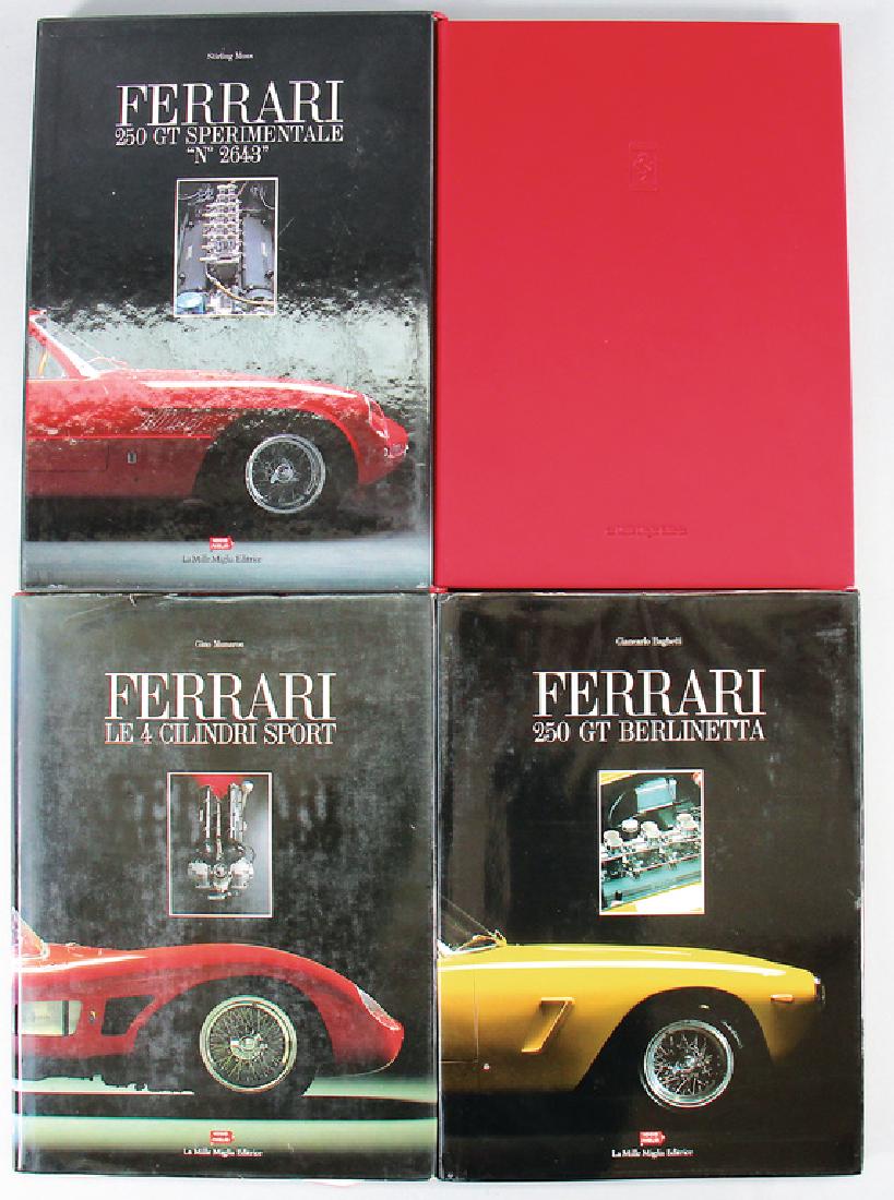 FERRARI Mixed lot of 3 books, No. 1 "Ferrari 250 GT (1 of 1)