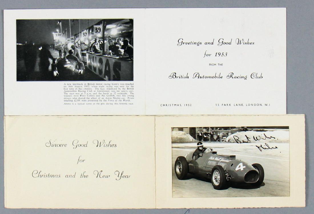 Mixed lot with 2 pieces, Christmas cards, among them a (1 of 1)