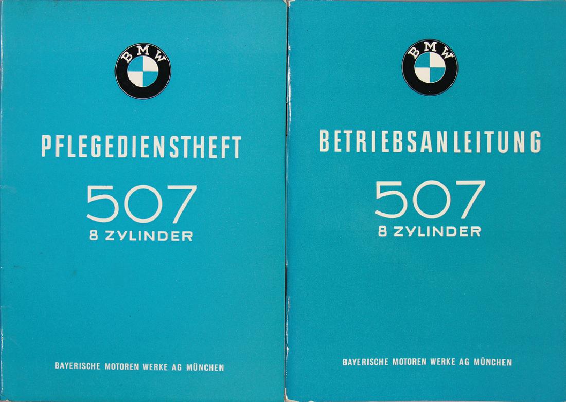 BMW BMW 507 operating instruction from 1957, print (1 of 1)