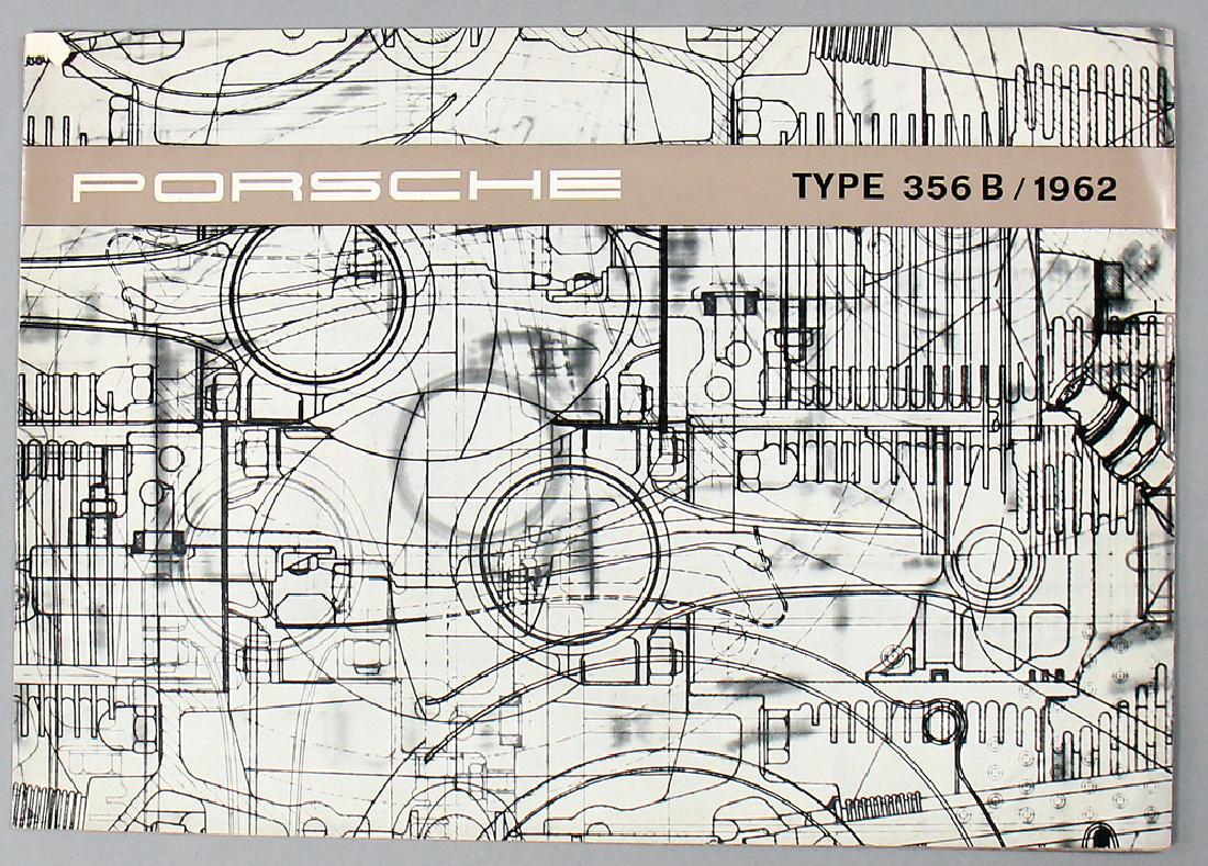 PORSCHE Sales brochure type 356 B 1962, English text, (1 of 1)