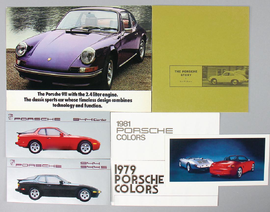 PORSCHE Mixed lot with 7 pieces, among them Porsche (1 of 1)