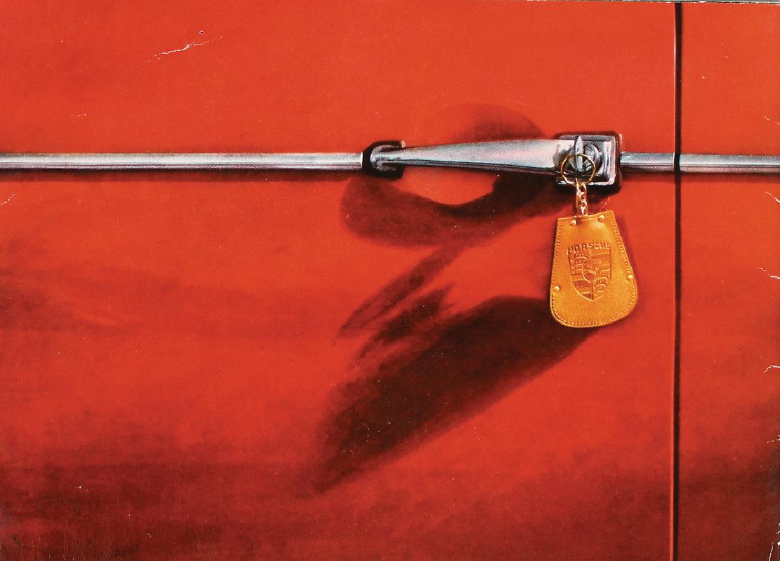 PORSCHE Brochure model program with 356 Carrera and (1 of 1)