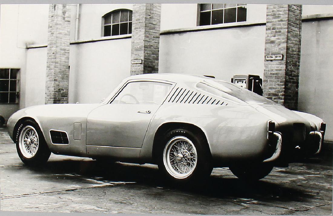 FERRARI Original B/W photo Ferrari 250 GT TdF, stamped Nov 17, 2017
