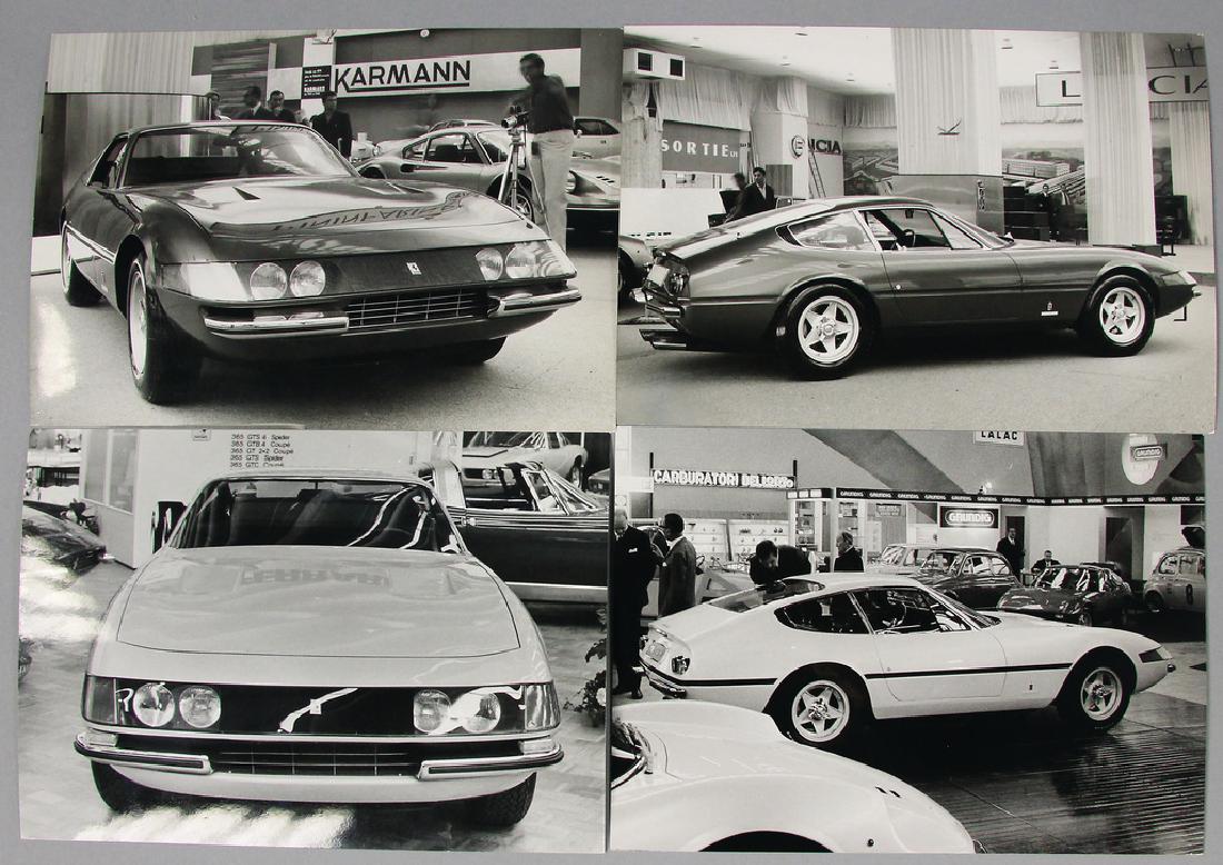 FERRARI Mixed lot with 4 original B/W fair pictures (1 of 1)