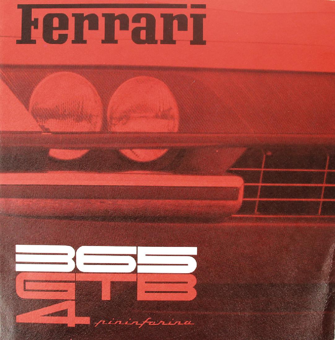 FERRARI, Ferrari 365 GTB 4, fold-out brochure 10 pages, (1 of 1)