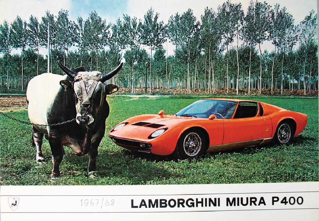 LAMBORGHINI Lamborghini Miura P400, 8 pages, Italian (1 of 1)