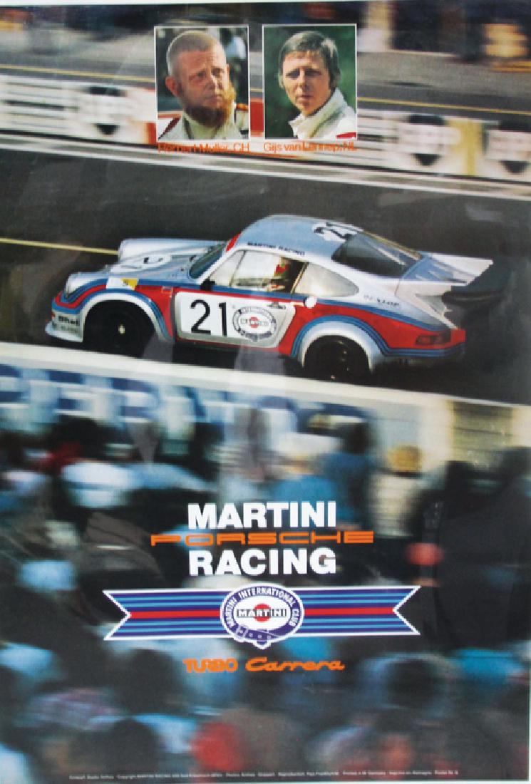 PORSCHE/MARTINI Racing poster Turbo Carrera, 99 x 67.5 Nov 17, 2017