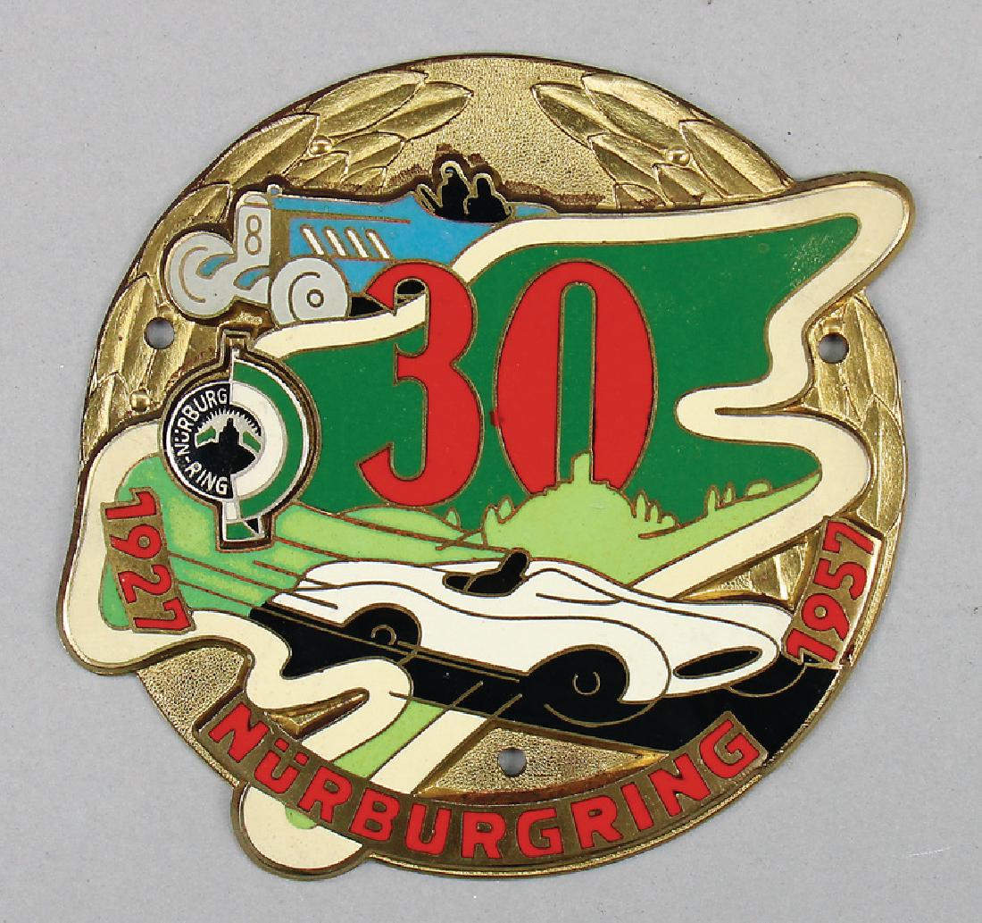 NÜRBURGRING Badge 30 years Nürburgring 1927-1957, (1 of 1)