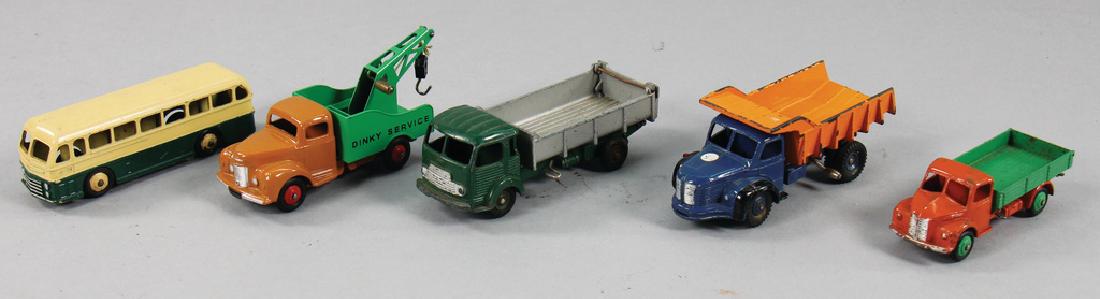 DINKY TOYS 5 truck models, all used   German (1 of 1)