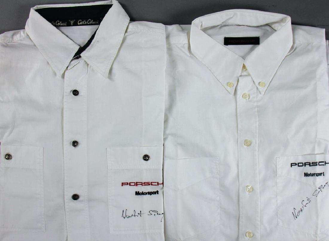 PORSCHE MOTORSPORT 2x white short-sleeved shirts, 1x (1 of 1)