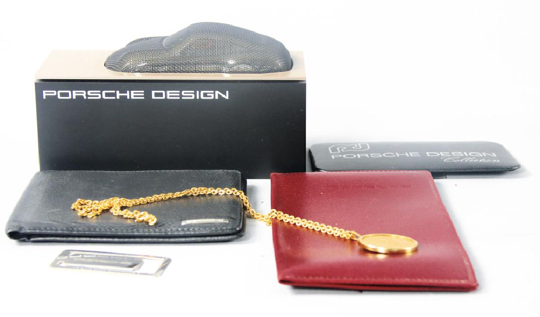 PORSCHE Mixed lot with 6 pieces, 2 wallets from the (1 of 1)