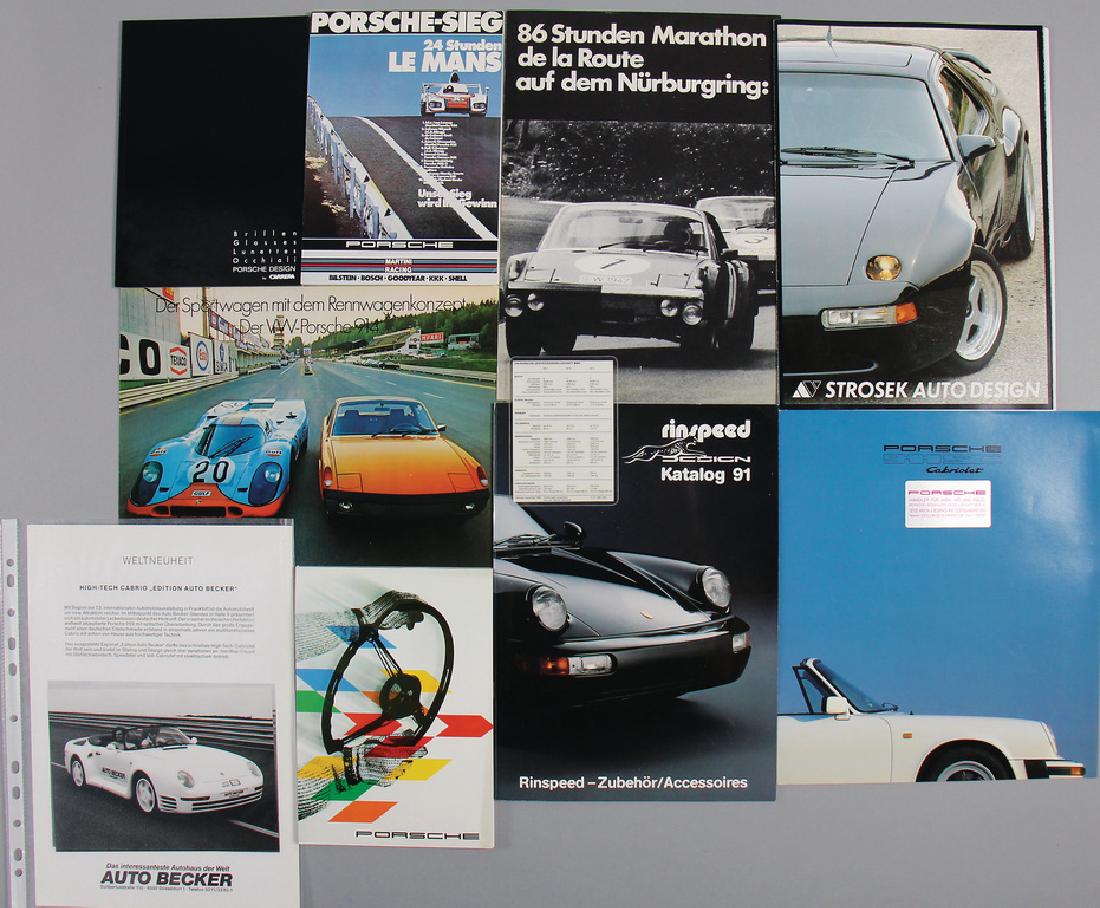 Mixed lot with 10 pieces, among them sales brochure (1 of 1)