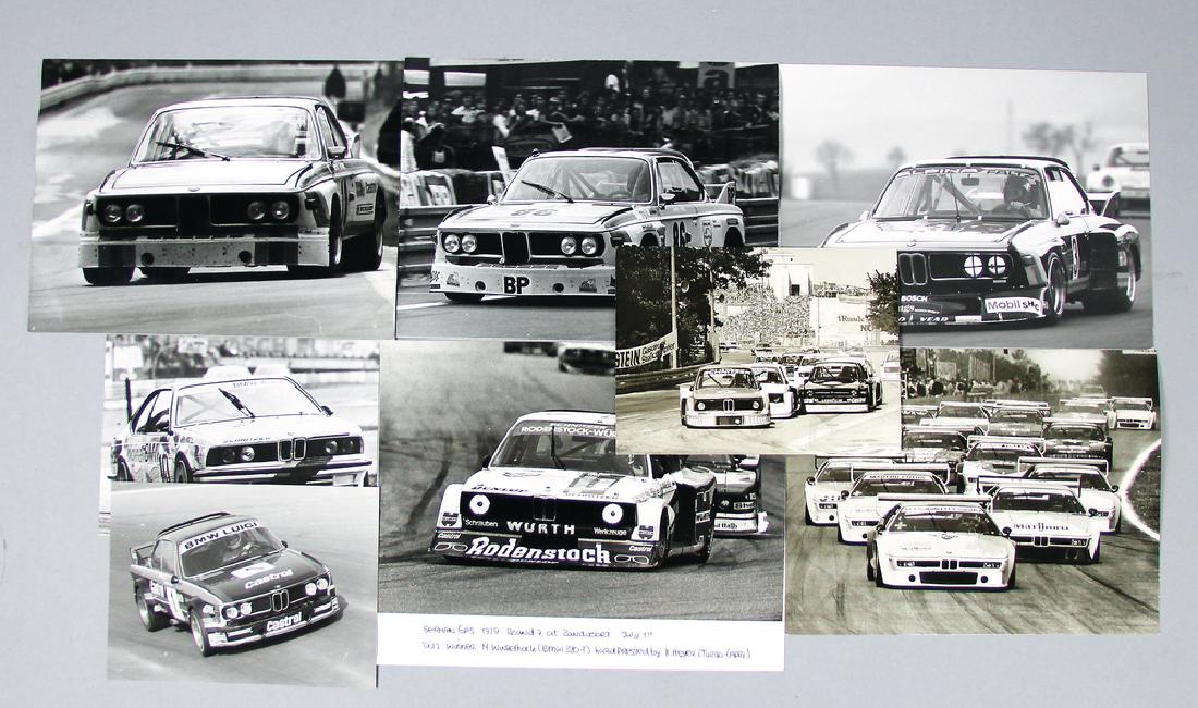 BMW Mixed lot with 8 B/W photo, among them BMW 3.0 CSL, (1 of 1)