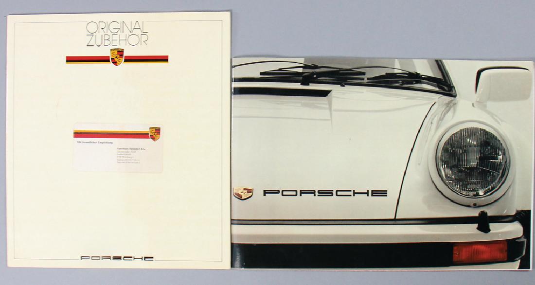 PORSCHE Mixed lot with 2 pieces, No. 1: c. 1976 sales (1 of 1)