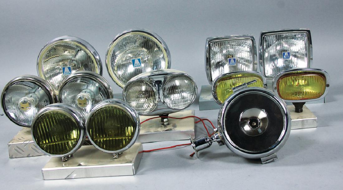 12 pieces mixed lot vintage car headlight, different (1 of 1)