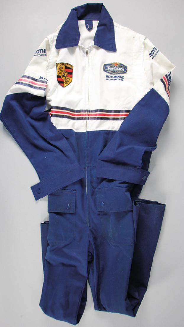 PORSCHE racing mechanic overall Rothmans Porsche size (1 of 1)