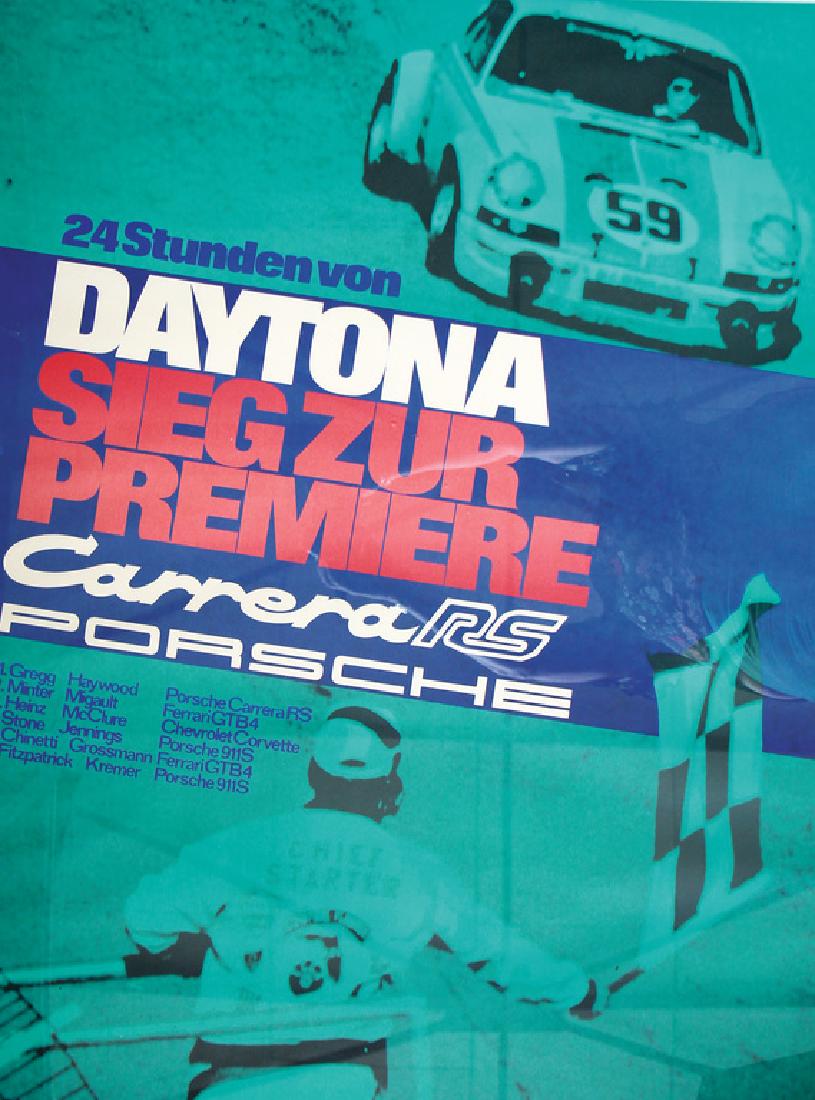 PORSCHE Porsche racing poster (framed), 24 hours of (1 of 1)