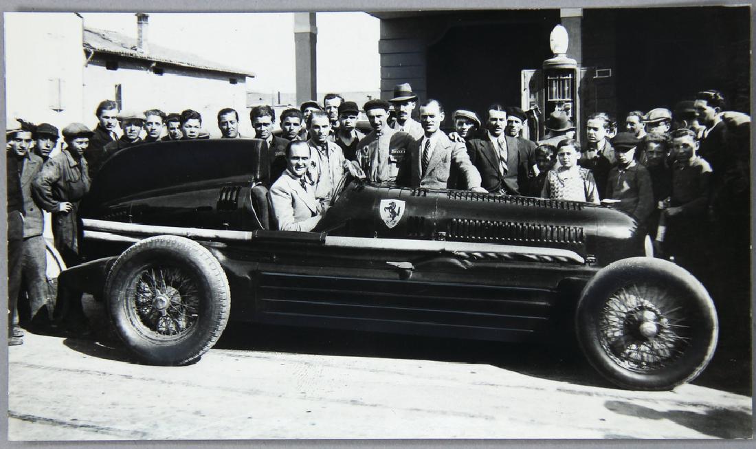 Scuderia Ferrari Tripoli May 1935, Two Original B/w
