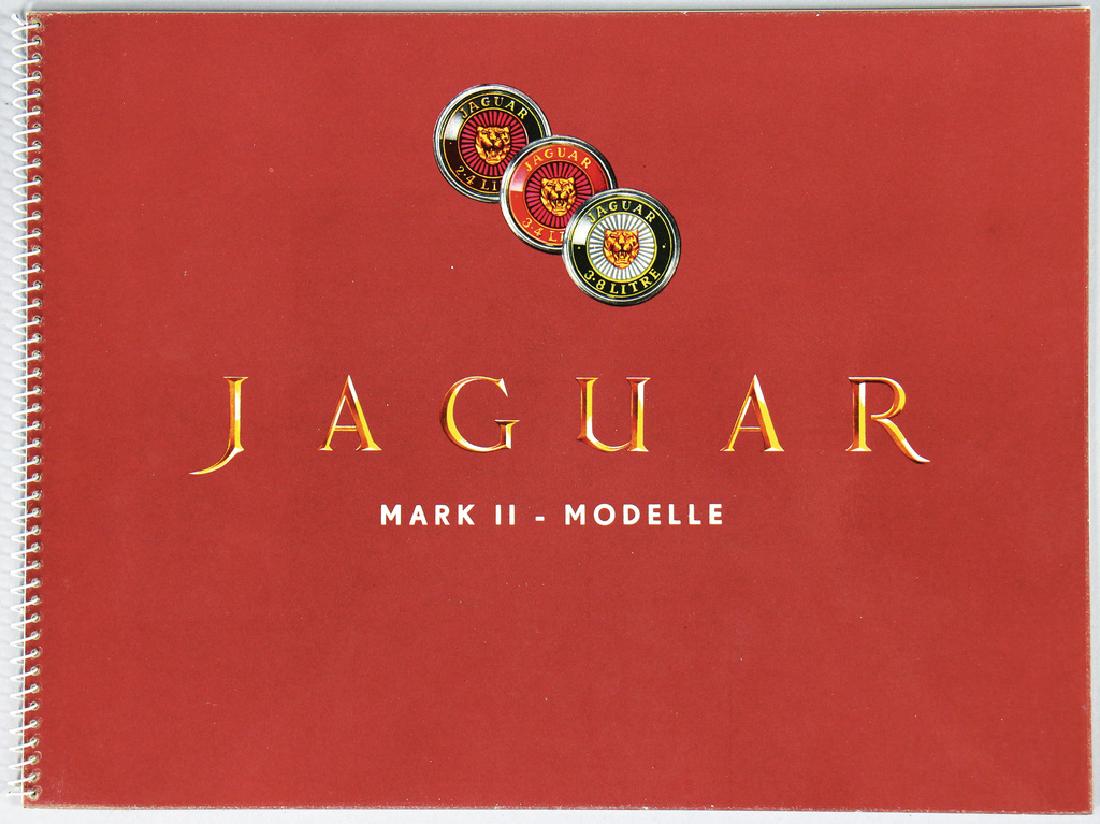 JAGUAR ring binder/sales brochure Mark II for the model (1 of 1)