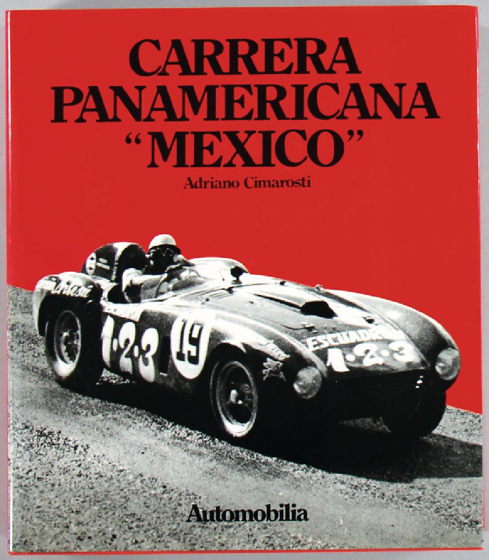 PORSCHE book Carrera Panamericana "Mexiko" by the: PORSCHE book Carrera Panamericana "Mexiko" by the author Adriano Cimarosti with French, English and Spanish text in dust cover, good condition German Description PORSCHE Buch Carrera Panamericana "Mex