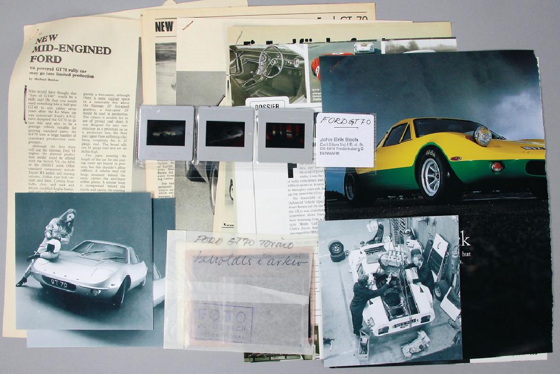 FORD mixed lot Ford GT 70, among them 2 color slides 6 (1 of 1)