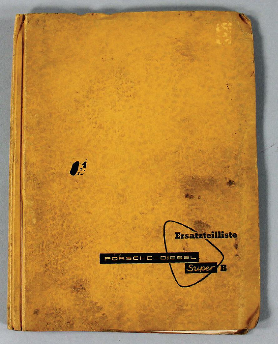 PORSCHE replacement parts list for Porsche Diesel Super (1 of 1)