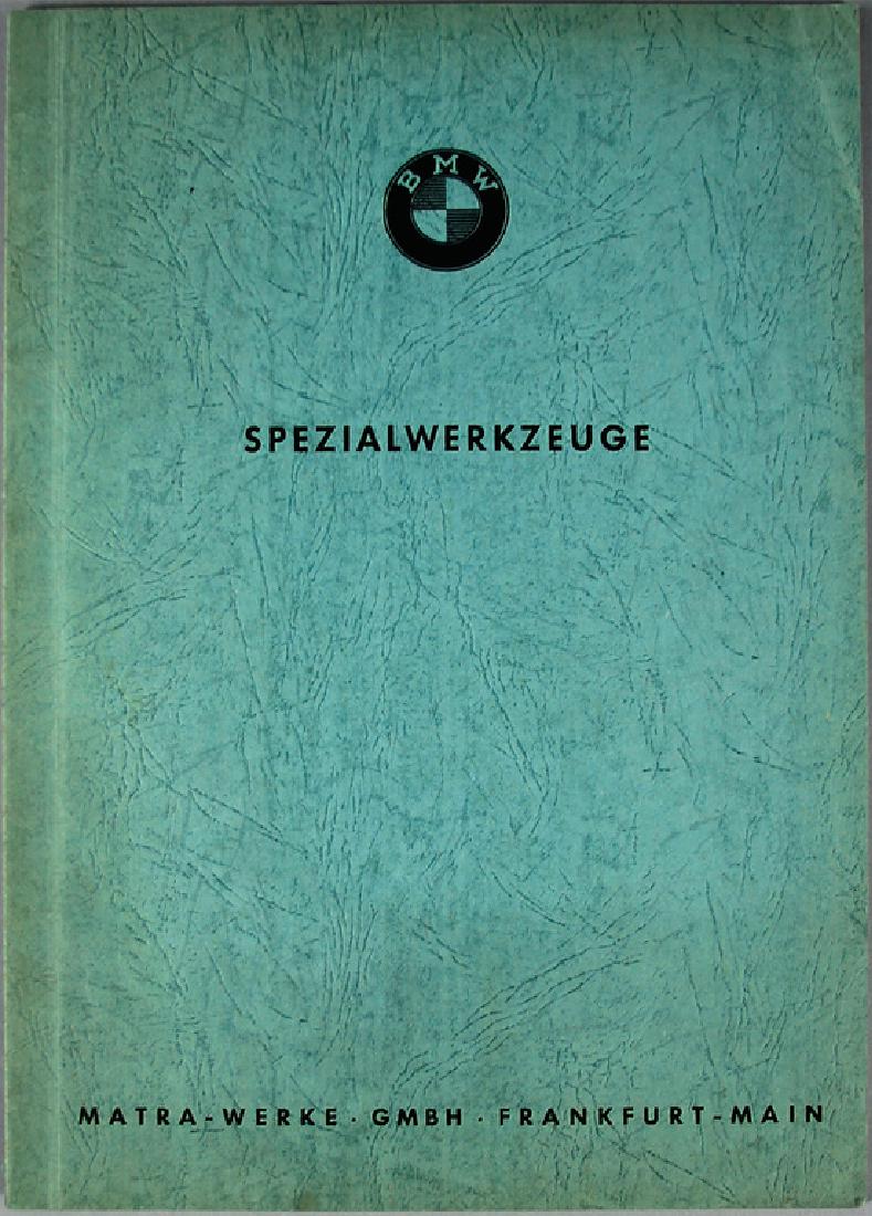 BMW catalog special tools for BMW automobiles, types (1 of 1)