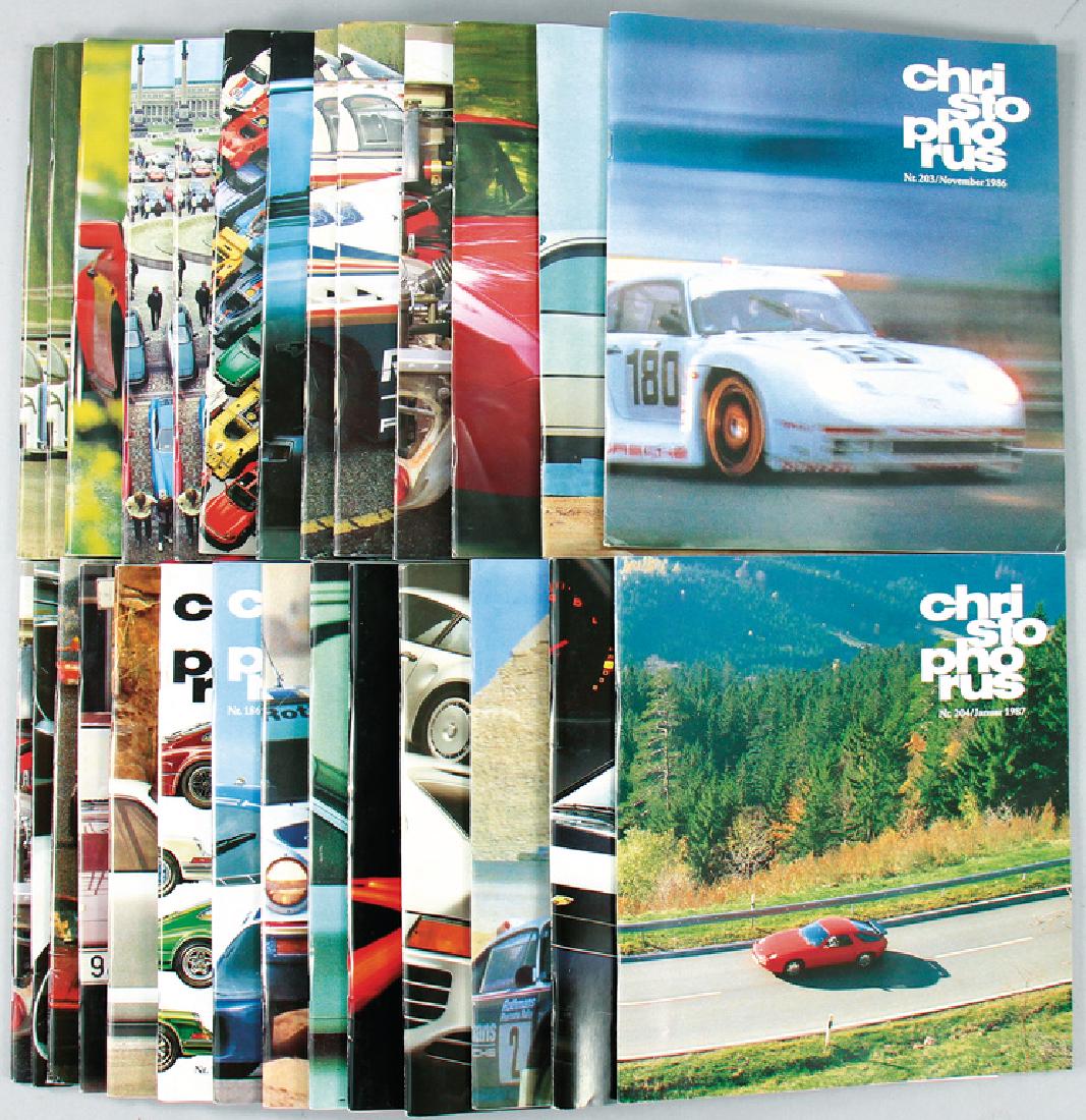 PORSCHE mixed lot with 27 pieces, magazine (1 of 1)