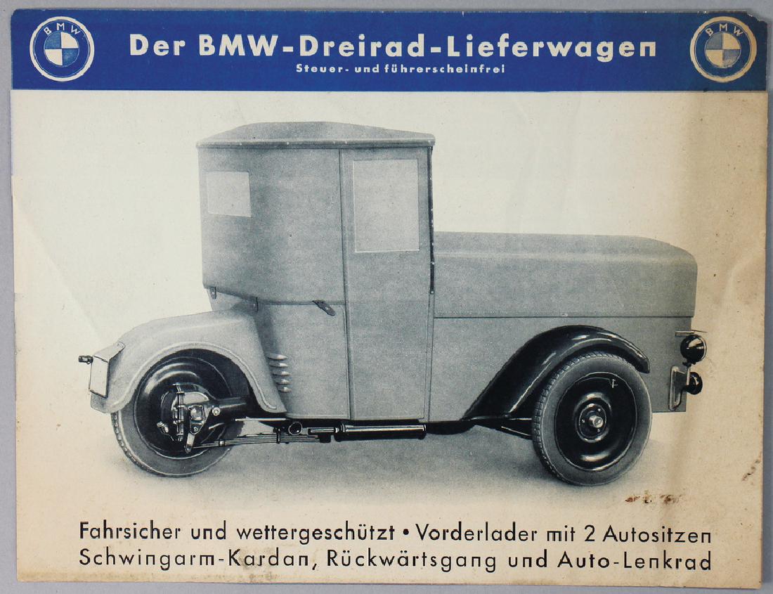 BMW fold-out brochure "Der BMW Dreirad-Lieferwagen", 4 (1 of 1)