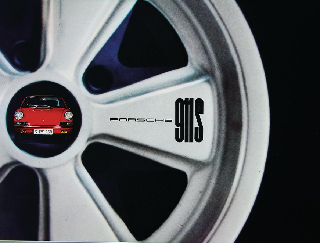 PORSCHE sales brochure/fold-out brochure, Porsche (1 of 1)