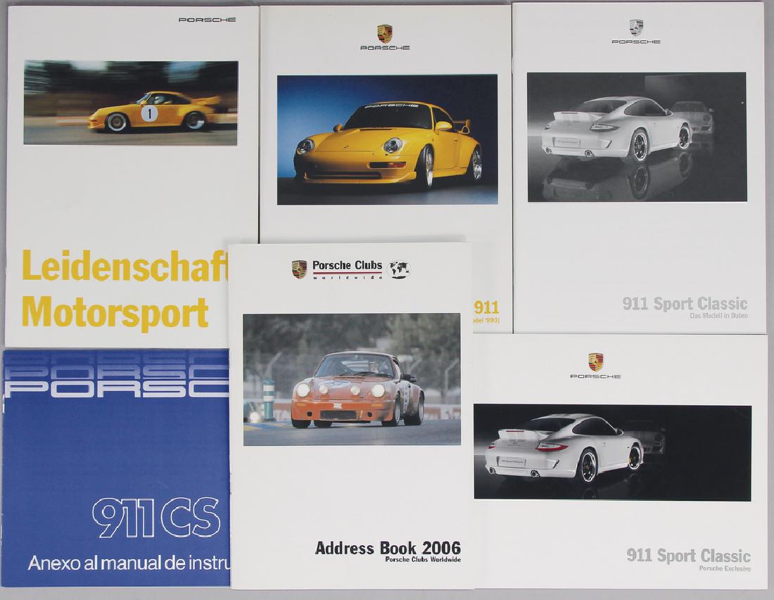 PORSCHE mixed lot with 6 pieces, consists e.g. of an (1 of 1)