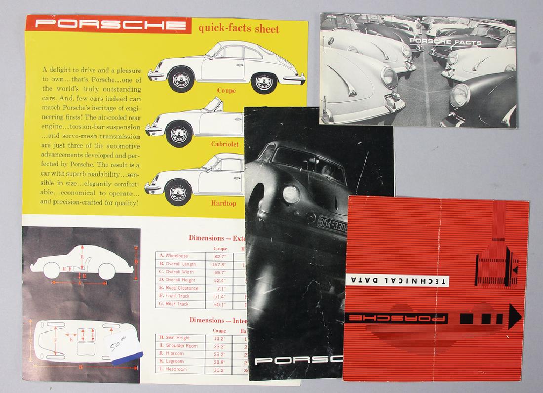 PORSCHE mixed lot with 4 pieces, consists of 4 (1 of 1)
