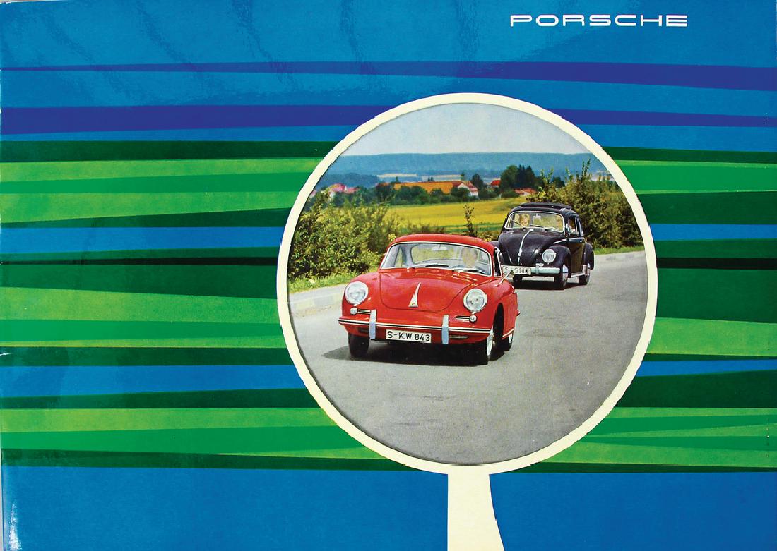PORSCHE Germany 1962 (W21), sales catalog Porsche 356 B (1 of 1)
