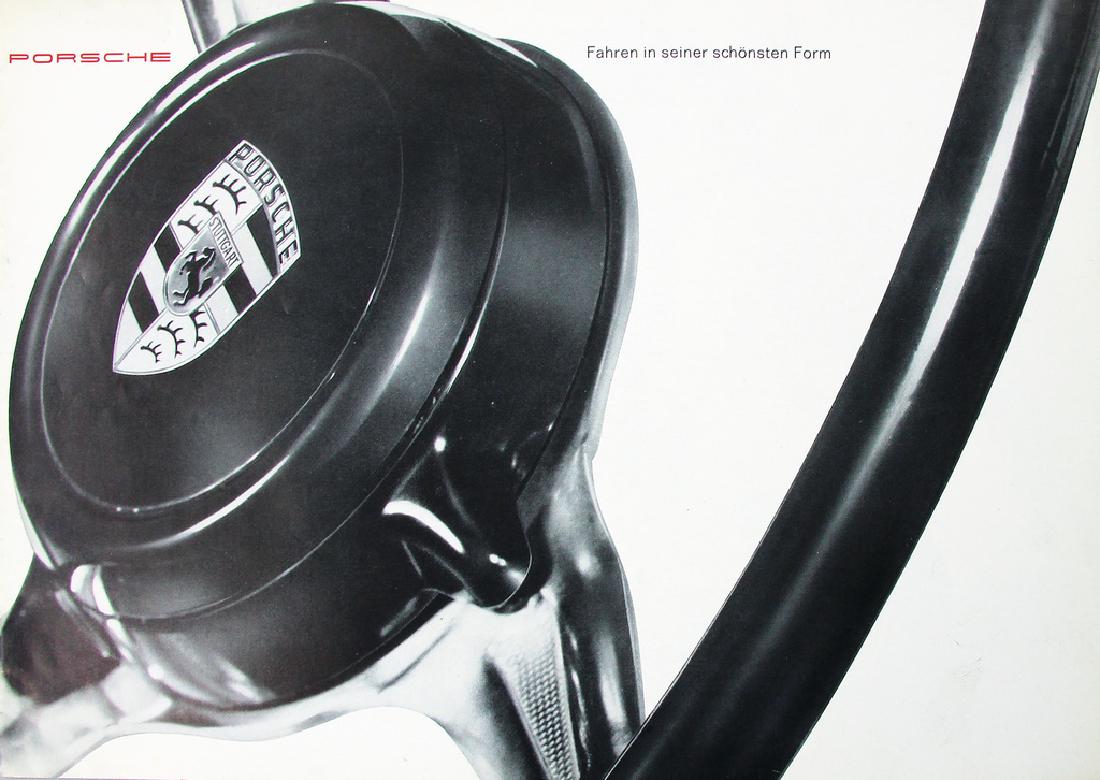 PORSCHE Germany 1963 (W22), sales catalog Porsche type (1 of 1)
