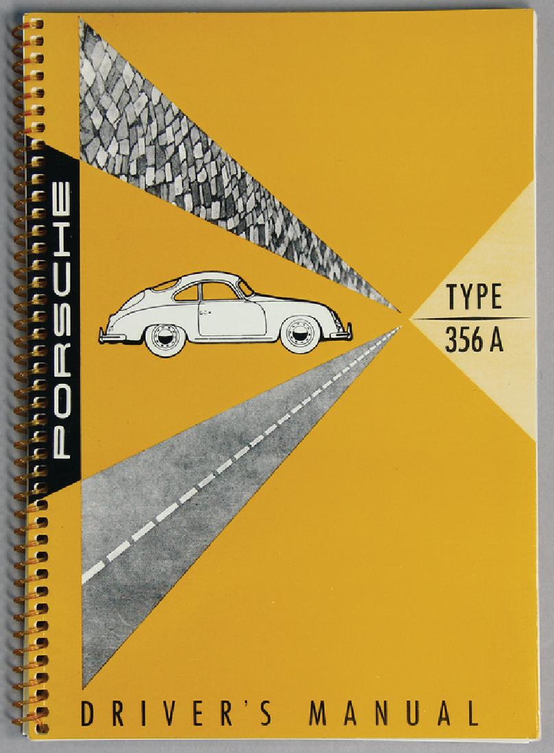 PORSCHE operating instruction 356 A, issue September (1 of 1)