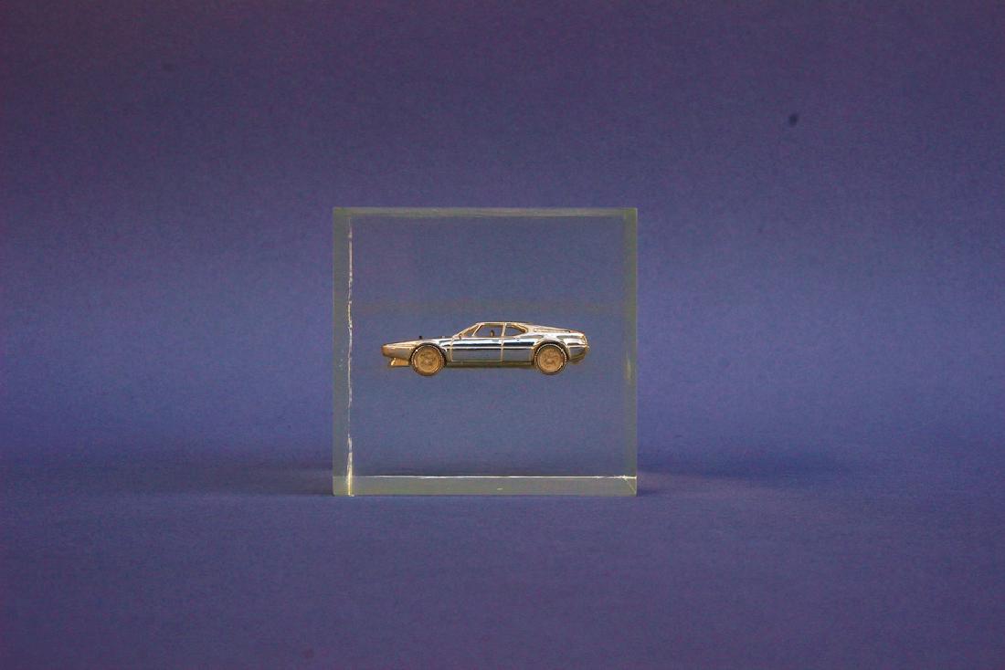 BMW acrylic cube made as unique specimen, BMW M1 in (1 of 1)