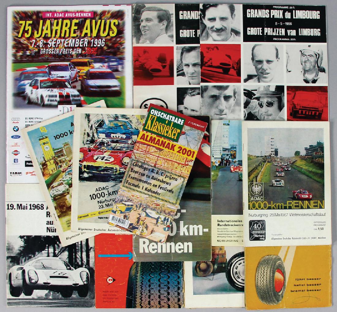 mixed lot with 13 pieces, programmes, among it ADAC (1 of 1)