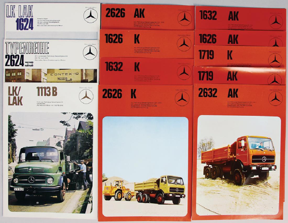 MERCEDES-BENZ mixed lot with 12 pieces, among it e.g. (1 of 1)