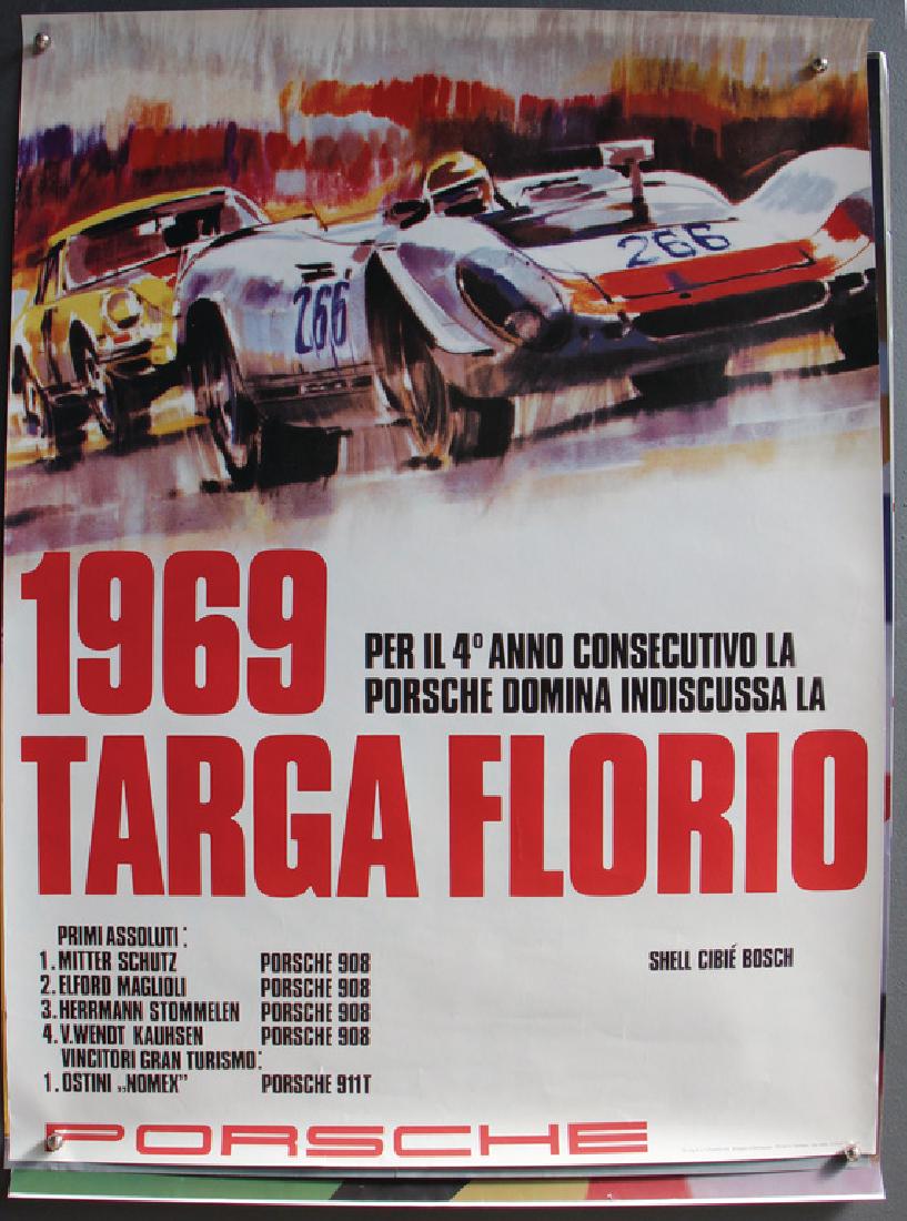 PORSCHE mixed lot of 6 racing posters, among it Porsche (1 of 1)