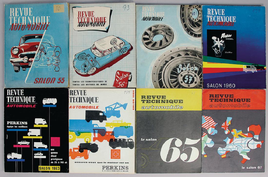 REVUE TECHNIQUE mixed lot with 8 pieces, among it the (1 of 1)