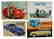 DKW mixed lot with 4 pieces, fold-out brochure DKW 3-6